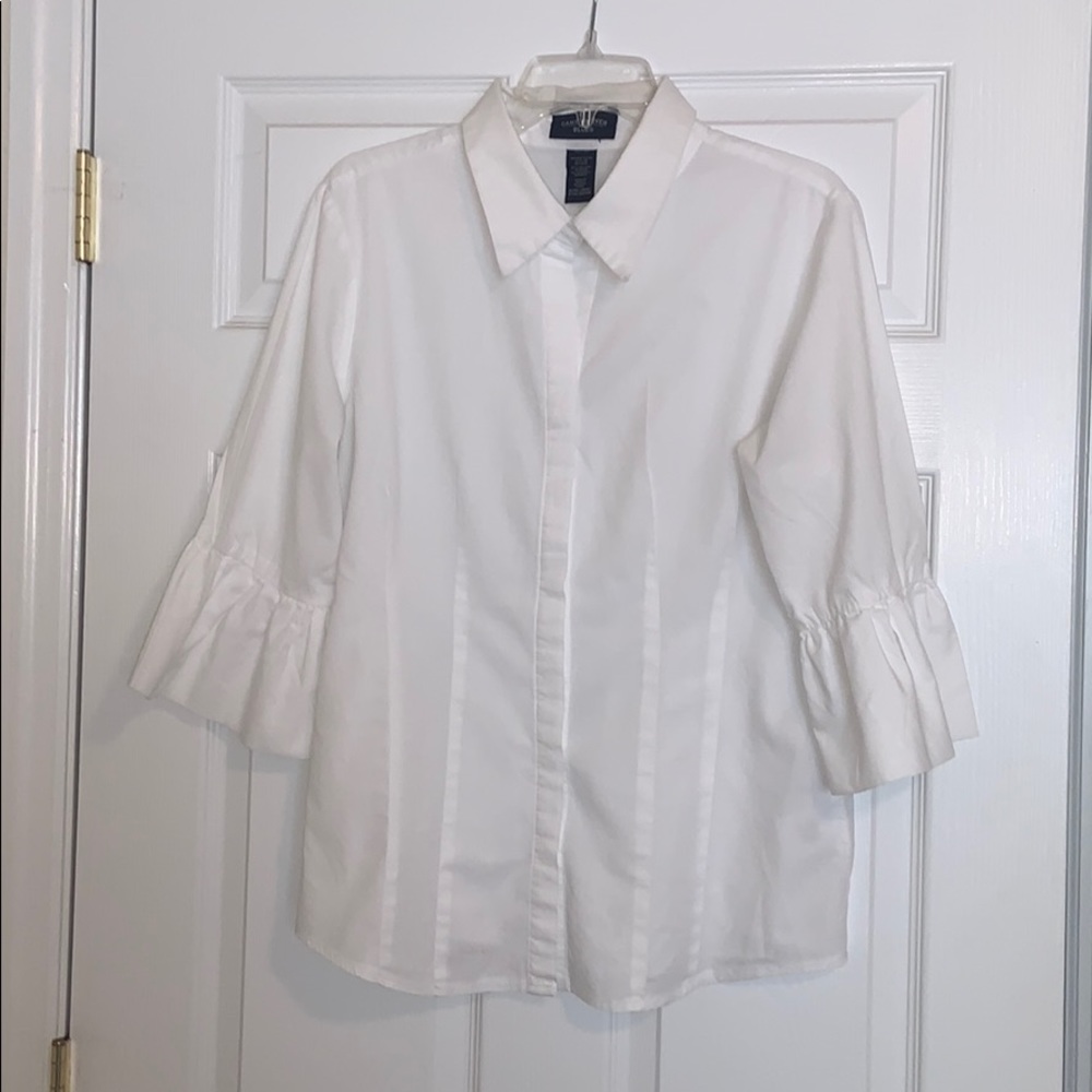 White cotton shirt